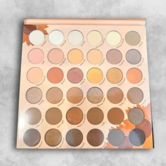 Kara Beauty Hello Honey Eyeshadow Palette 36 Chic Warm Natural Glam Shades W NIB - Picture 2 of 4